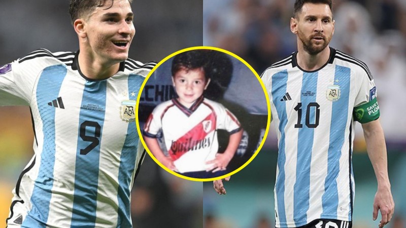 La alocada teoría viral que sostiene que Julián Álvarez es hijo de Messi