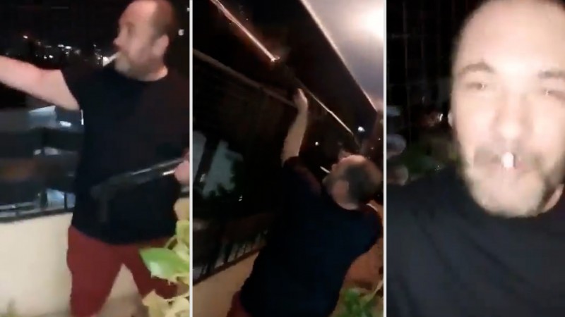 Pánico por el vecino que festejó a los tiros con una escopeta en Año Nuevo