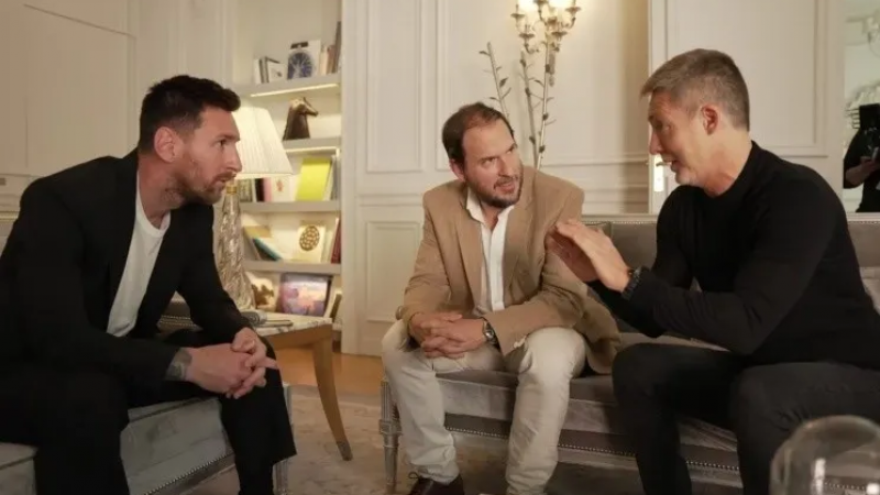 "Es cine": Messi debutó como actor en una serie de Suar y los memes fueron lo mejor