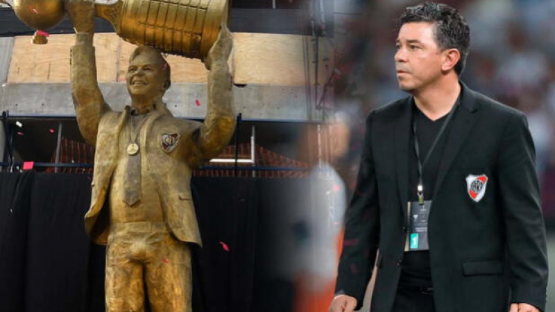 Decidieron qué harán con el exagerado bulto de la estatua de Gallardo