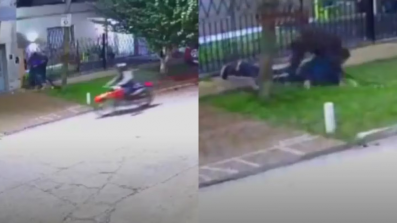 Videos: dos ladrones torturaron a un joven con una picana para robarle el celular