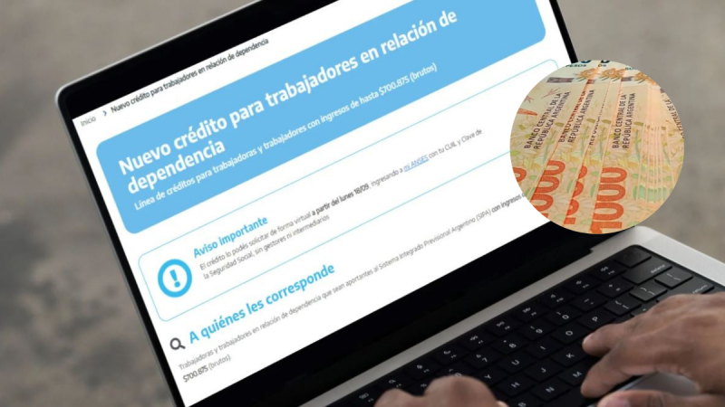 Habilitaron los créditos para trabajadores en blanco: cómo inscribirse