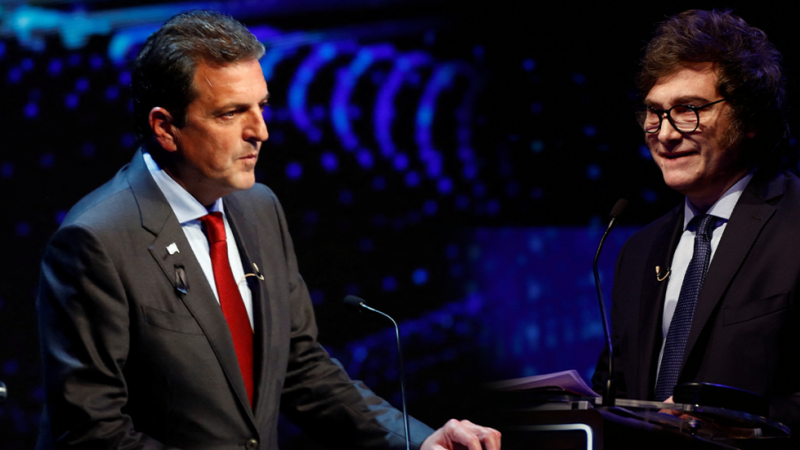 El cambio a último momento que tendrá el debate entre Sergio Massa y Javier Milei
