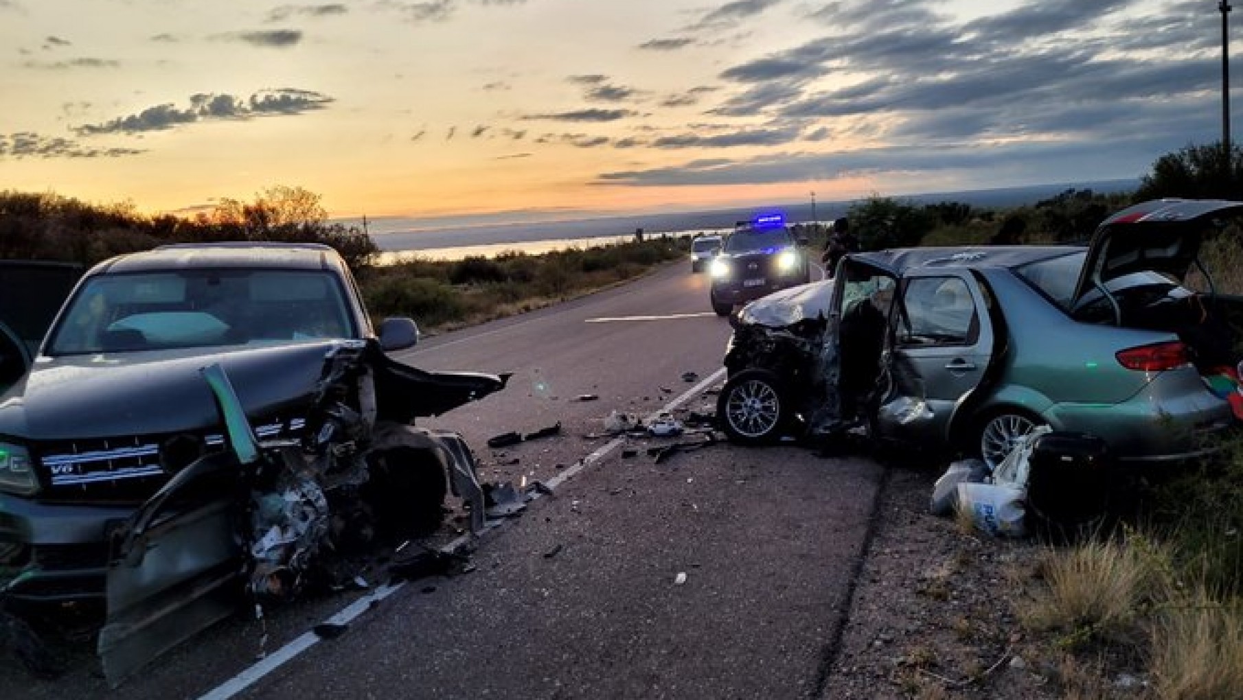 Accidente en El Carrizal: un conductor borracho chocó contra el auto de una familia que se iba de vacaciones