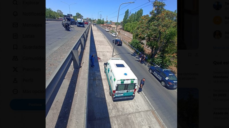 Tragedia en la Costanera: cambiaba una rueda y lo atropellaron