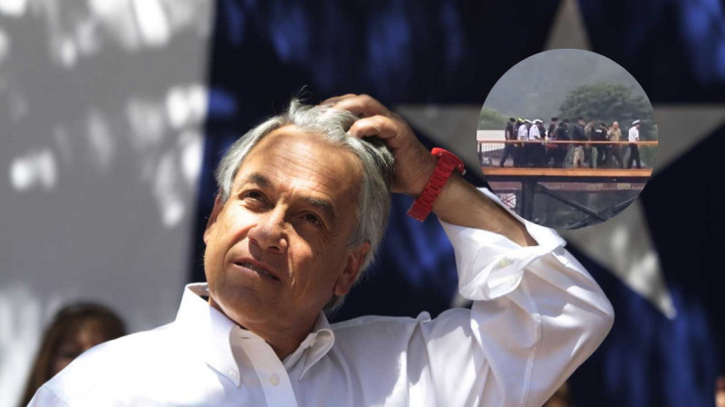 Video: el momento en el que rescataron el cuerpo de Sebastián Piñera