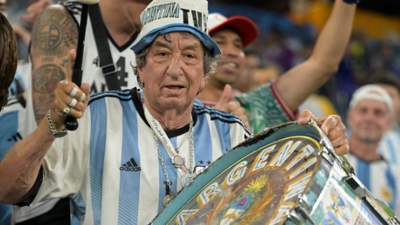Murió el hincha de fútbol más popular, ícono de la argentinidad