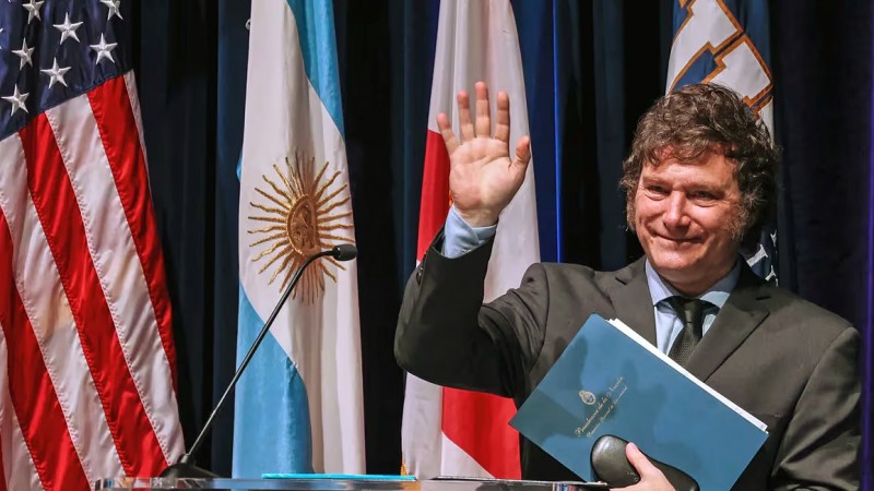 "Fenómeno barrial": Así reaccionó Milei a su inclusión de las personas más influyentes del mundo