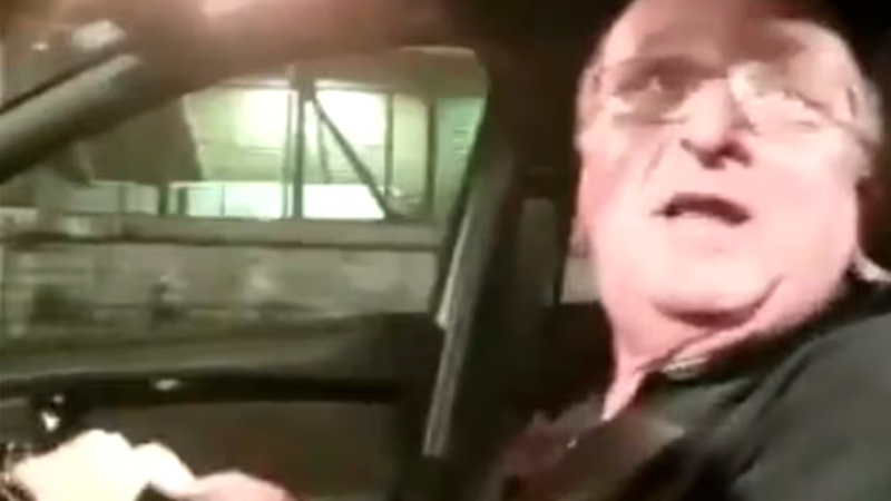 Video: pararon al Arzobispo de Salta completamente alcoholizado y sin carnet, pero lo dejaron libre