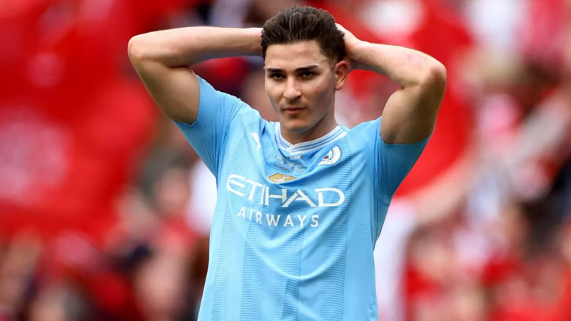 En Europa aseguran que uno de los grandes de España anda tras Julián Álvarez