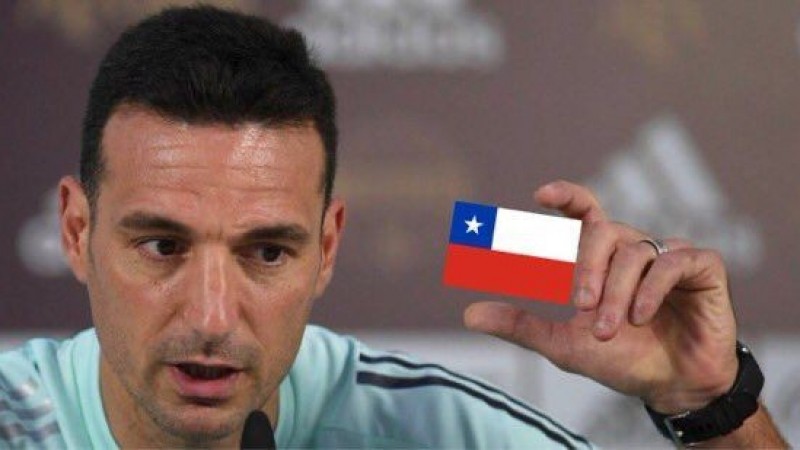La marea de divertidos memes que dejó la victoria de Argentina contra Chile