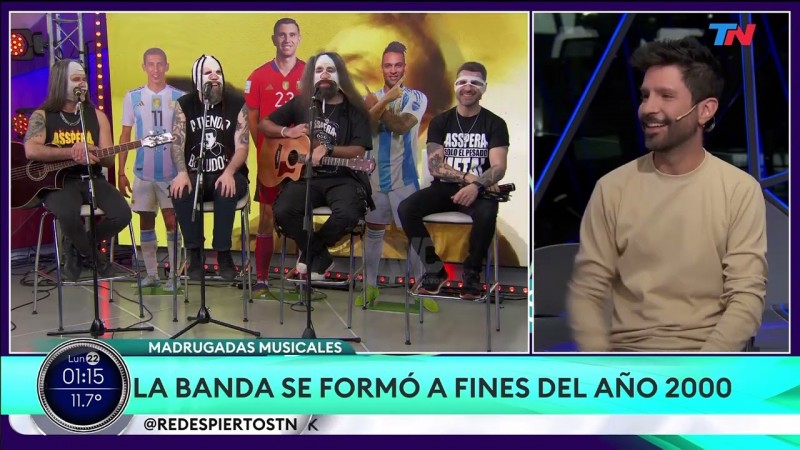 Una reconocida banda de metal sorprendió con una osadísima canción en TN y los memes inundaron todo