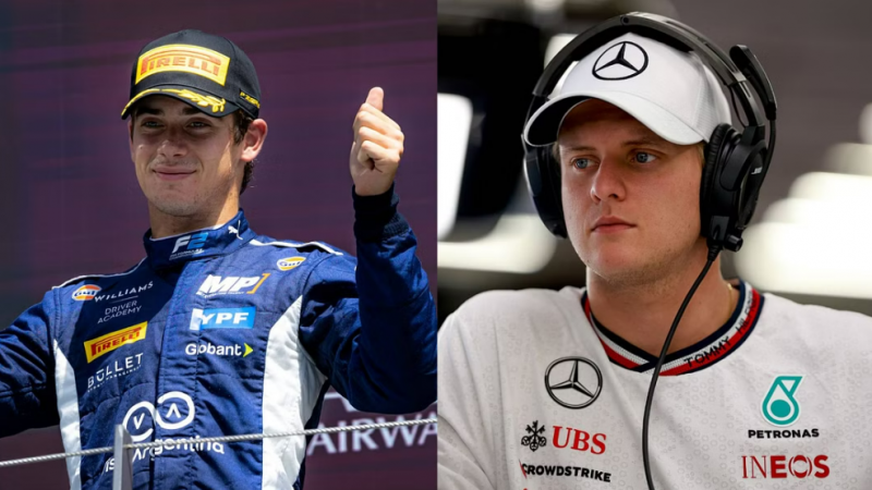 Williams salió a bancar a Colapinto tras la polémica con el hijo de Schumacher: "No es especial"