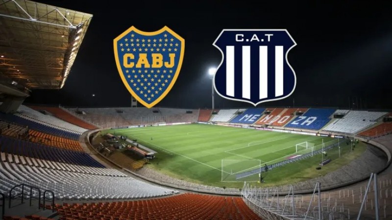 Día y horario confirmado para el partido de Boca y Talleres en Mendoza