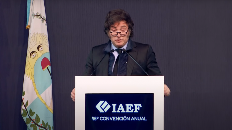 En vivo: Milei habla en la Convención del IAEF en Mendoza