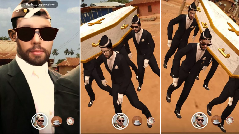 Los Bailarines Del Ataud Llegaron A Instagram Y Les Podes Poner Tu