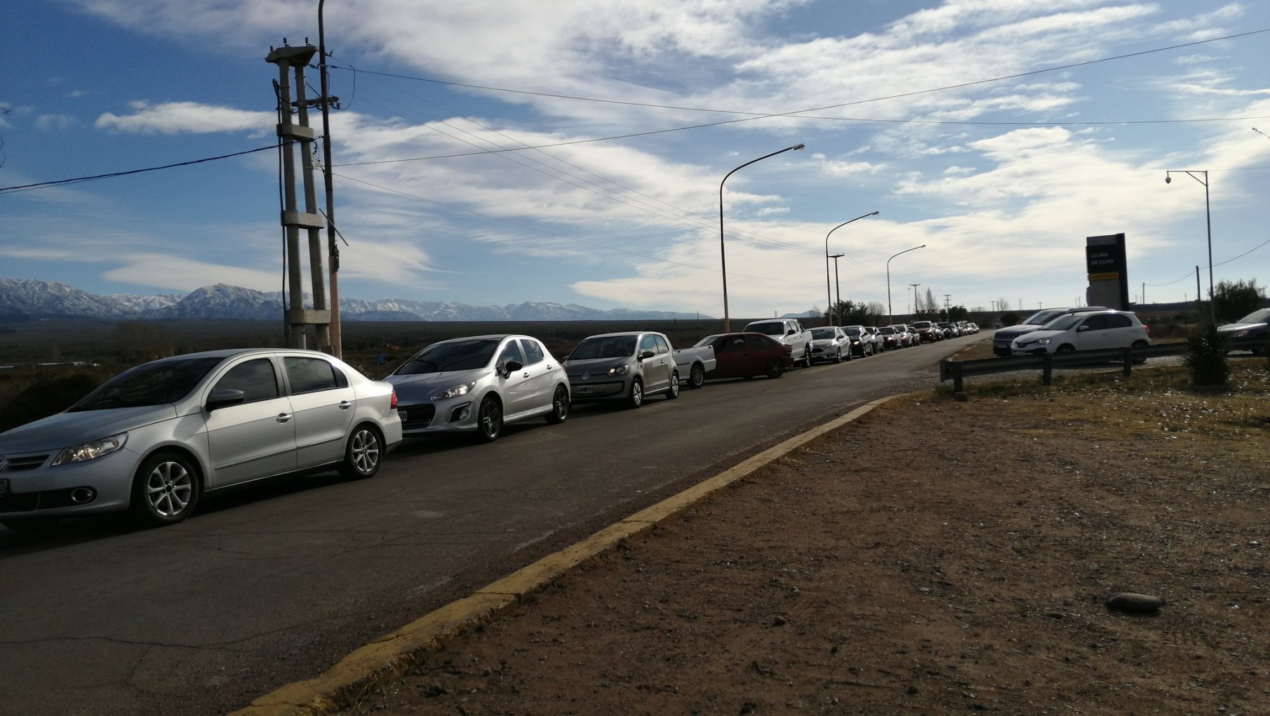 Una multitud salió este jueves para hacer turismo interno