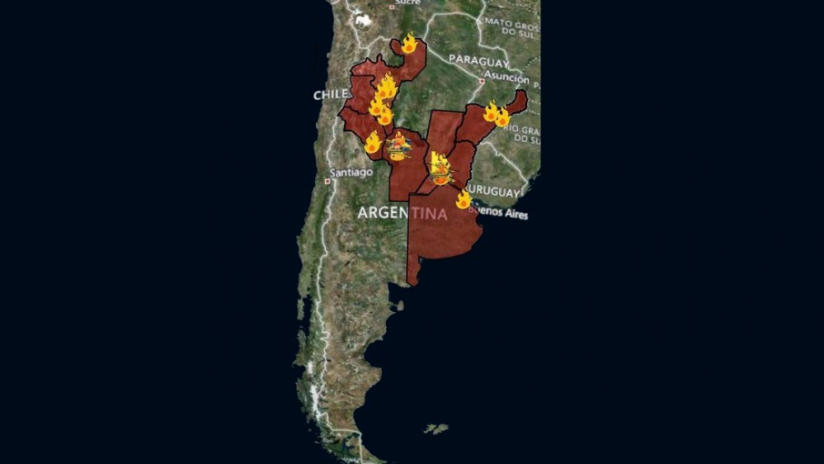 mapa incendios Así está el mapa de incendios en Argentina Vox Portal de mapa incendios Así está el mapa de incendios en Argentina Vox Portal de