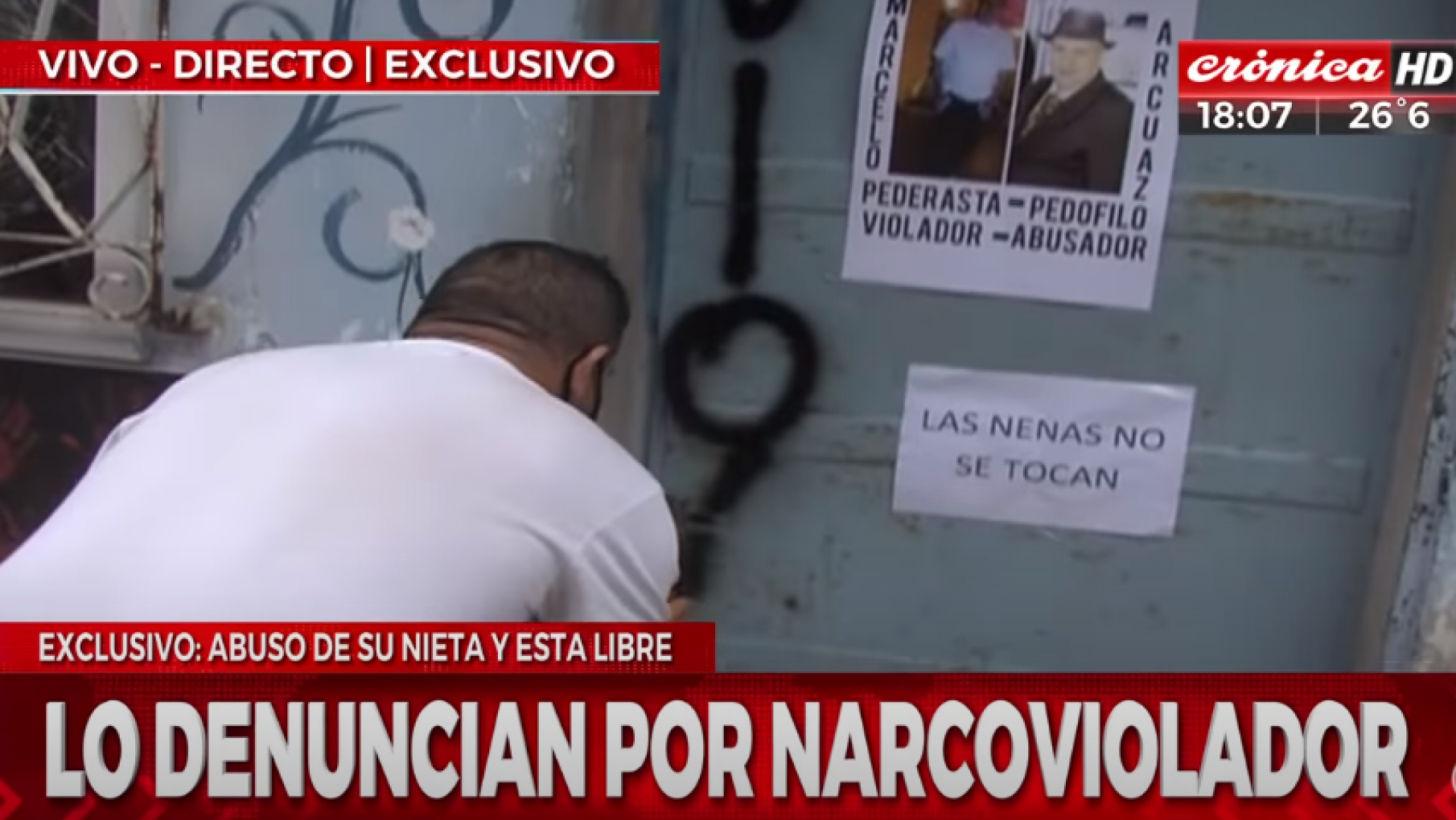 Indignante: un abuelo abusó de su nieta de 5 años, fue detenido y a las cuatro horas quedó libre