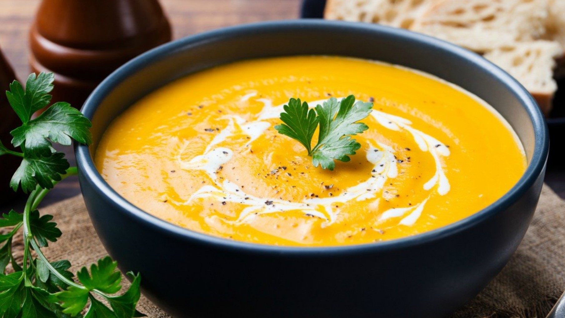 Ideal para un día frío cómo hacer una sopa de crema de zapallo y queso en 4 pasos VOXPOPULI